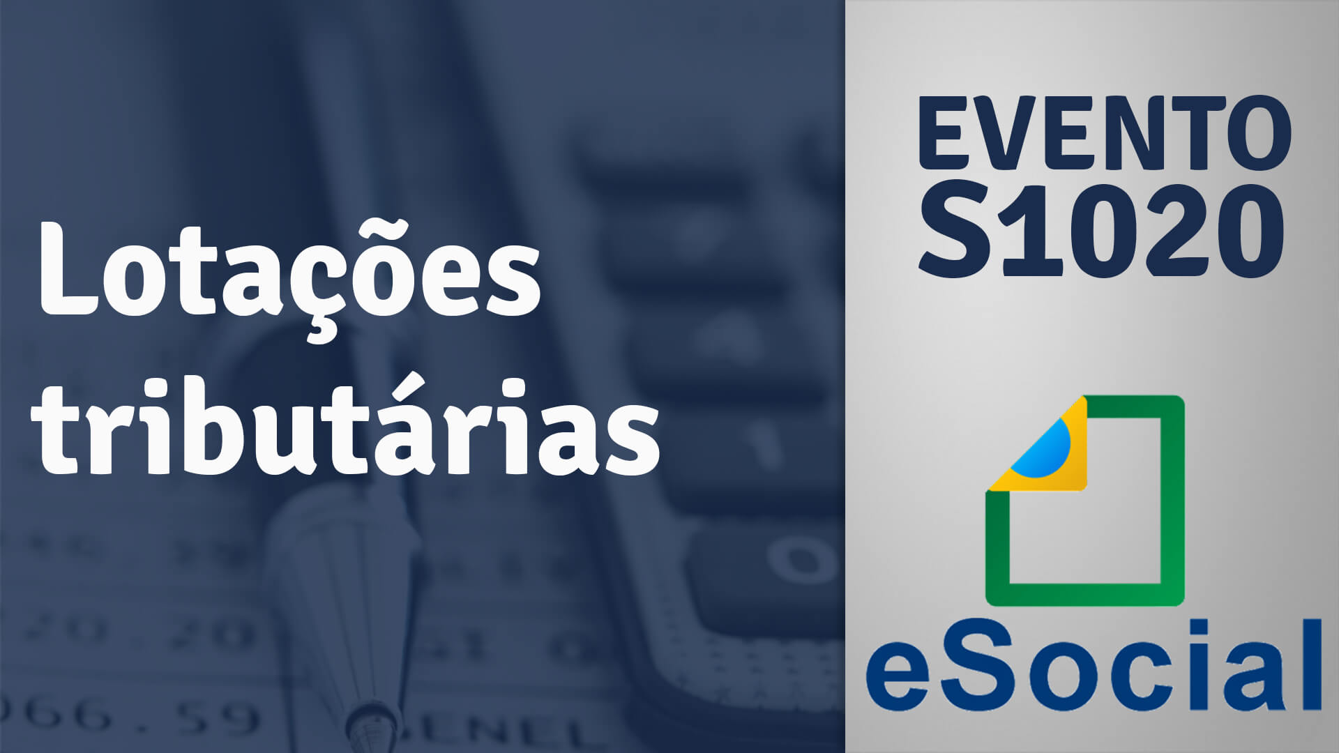 Evento S1020 eSocial