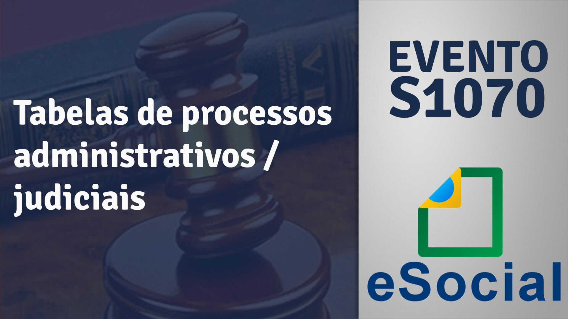 Evento S1070 eSocial
