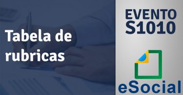 evento s1010 esocial