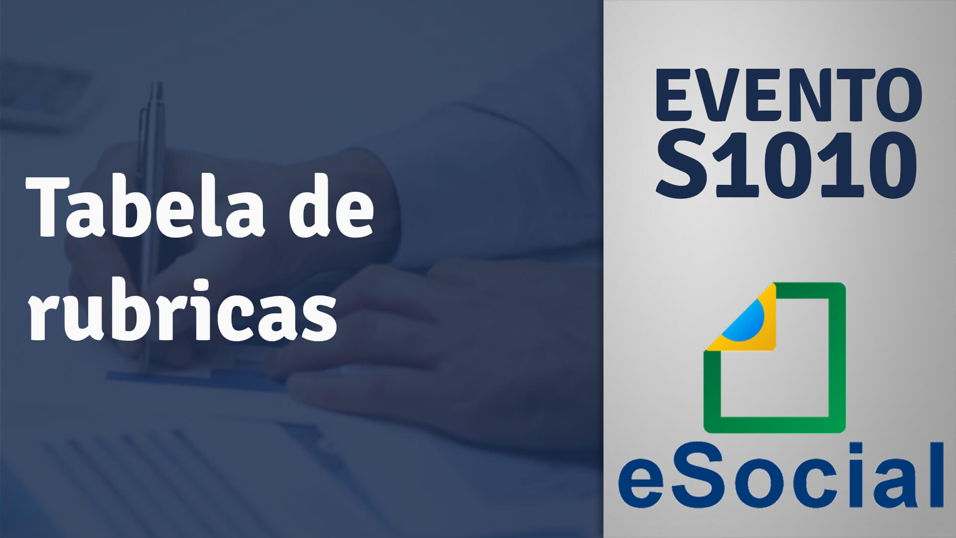 evento s1010 esocial