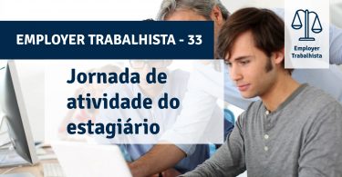 jornada de atividade do estagiário