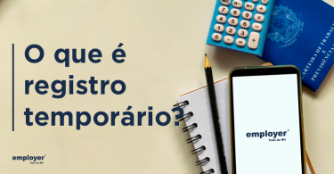O que é registro temporário
